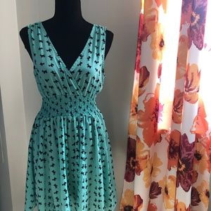 Turquoise dress